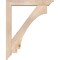 Ekena Millwork Imperial Traditional Smooth Bracket w/ Offset Brace, Douglas Fir, 5 1/2"W x 32"D x 40"H BKT0604X32X40IMP01SDF - alternate 4